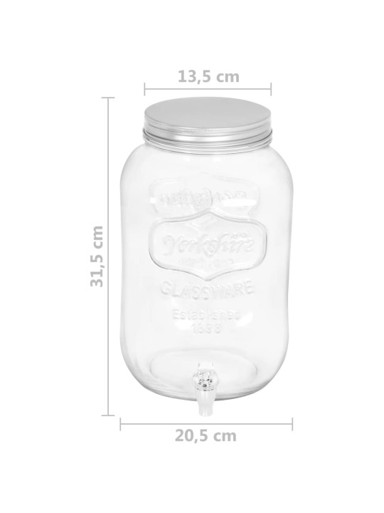 Dávkovač nápojů 8050 ml sklo