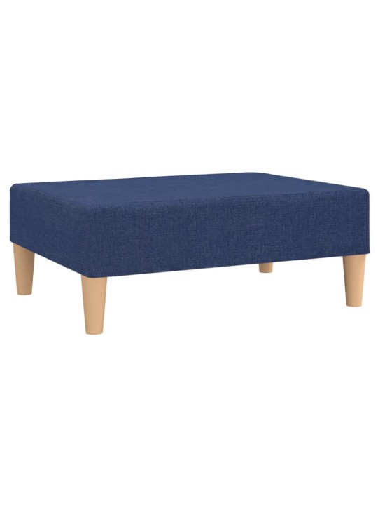 Podnožka modrá 78 x 56 x 32 cm textil