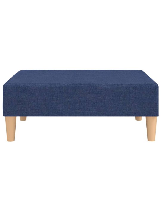 Podnožka modrá 78 x 56 x 32 cm textil