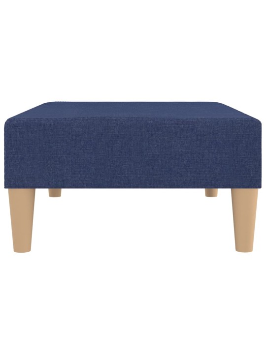 Podnožka modrá 78 x 56 x 32 cm textil