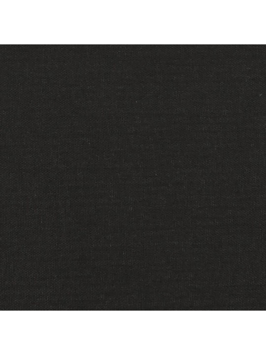 Podnožka černá 78 x 56 x 32 cm textil