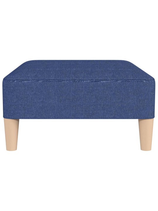Podnožka modrá 78 x 56 x 32 cm textil