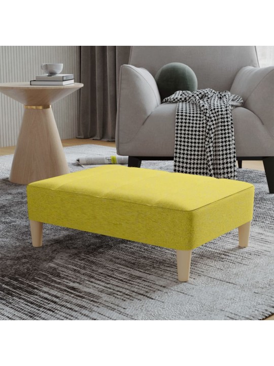 Podnožka zelená 78 x 56 x 32 cm textil
