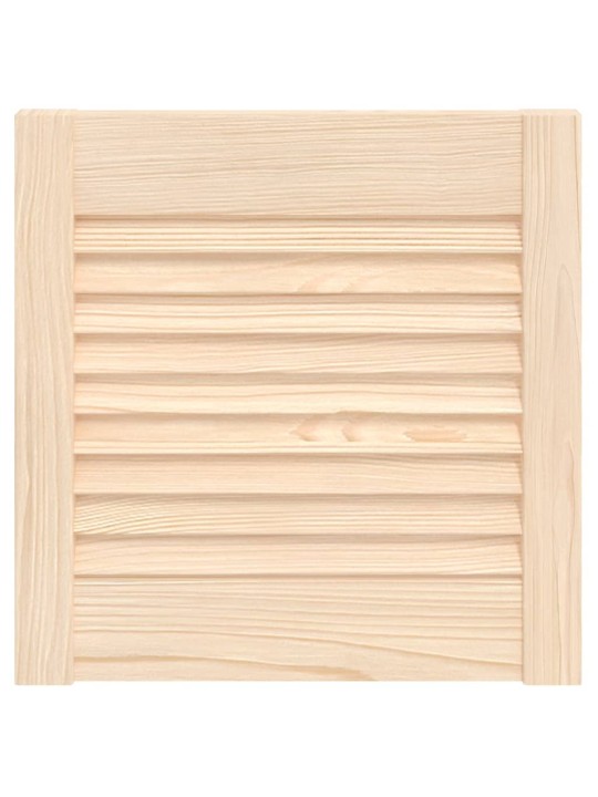 Nábytková dvířka lamelový design 39,5 x 39,4 cm borovice