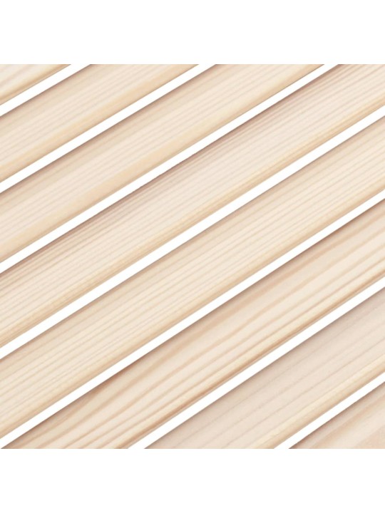 Nábytková dvířka lamelový design 61,5 x 39,4 cm borovice