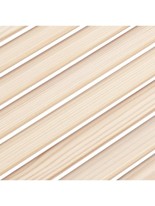 Nábytková dvířka lamelový design 2 ks 61,5 x 39,4 cm borovice