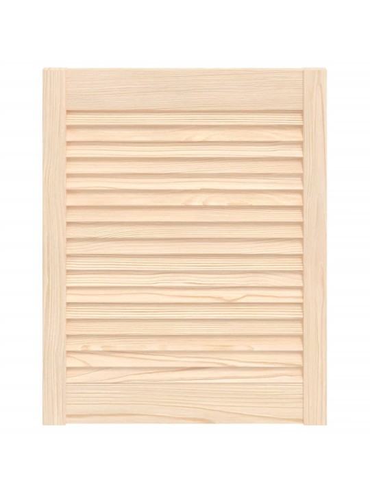 Nábytková dvířka lamelový design 61,5 x 49,4 cm borovice
