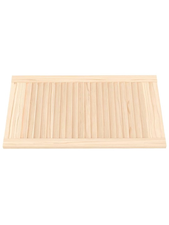 Nábytková dvířka lamelový design 4 ks 69 x 39,4 cm borovice