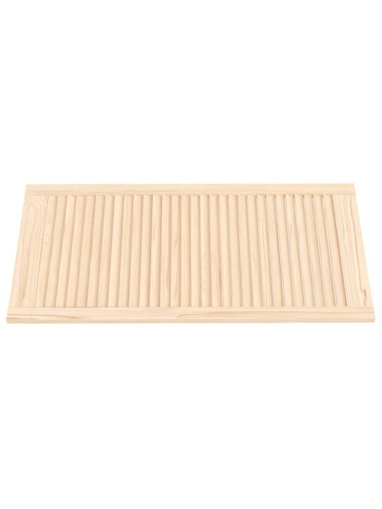 Nábytková dvířka lamelový design 4 ks 99,3 x 49,4 cm borovice