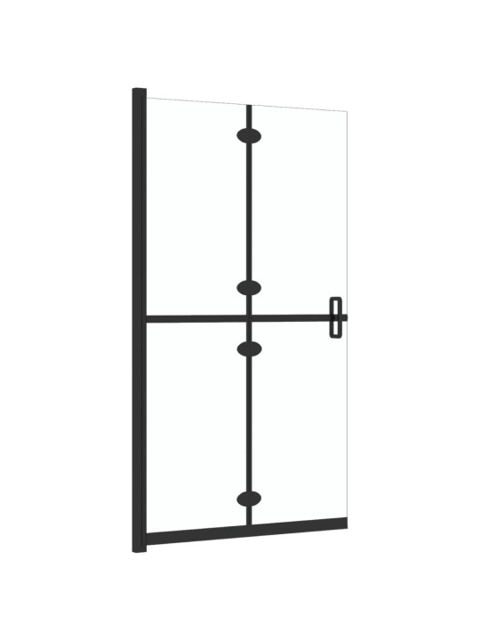 Skládací sprchová zástěna čiré ESG sklo 80 x 190 cm
