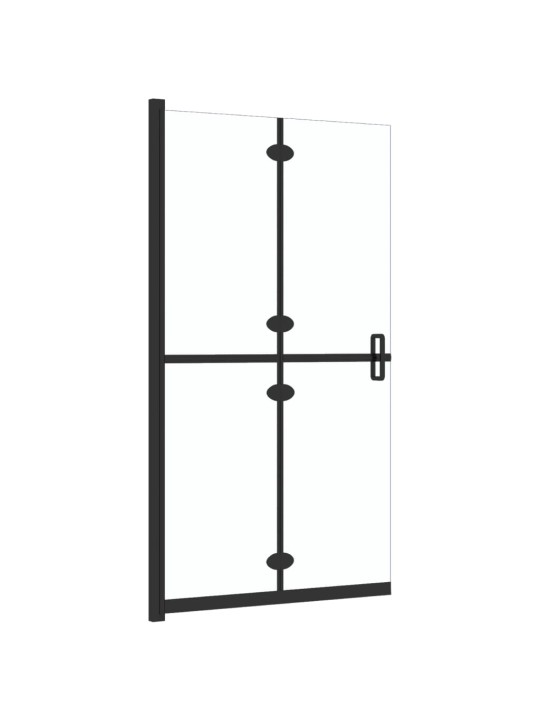 Skládací sprchová zástěna čiré ESG sklo 90 x 190 cm