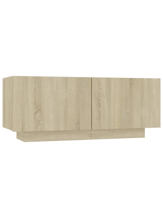 Noční stolek dub sonoma 100 x 35 x 40 cm kompozitní dřevo