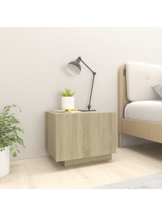 Noční stolek dub sonoma 100 x 35 x 40 cm kompozitní dřevo