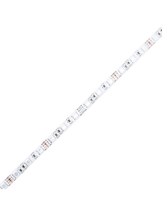 Noční stolky s LED osvětlením 2 ks bílé vysoký lesk 60x35x40 cm