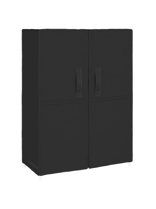 Botník černý 60 x 28 x 90 cm textil