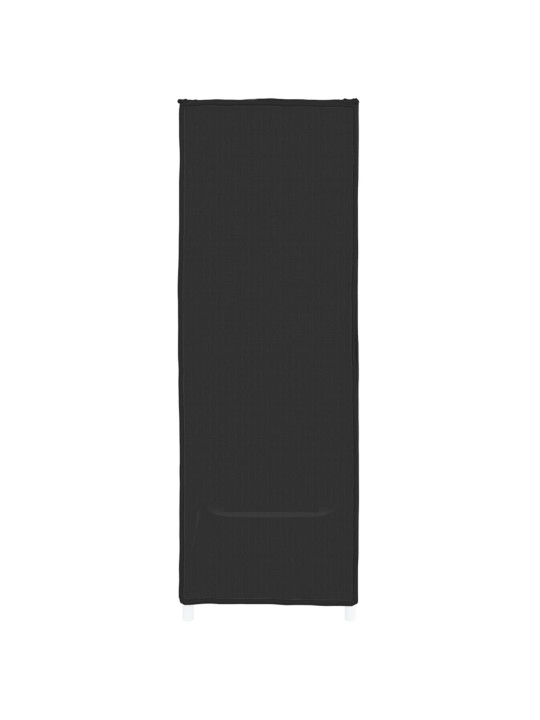 Botník černý 60 x 28 x 90 cm textil