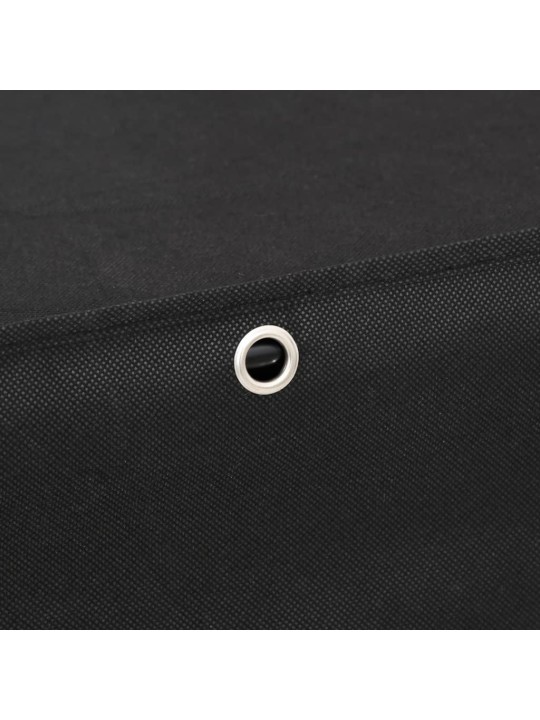 Botník černý 60 x 28 x 90 cm textil