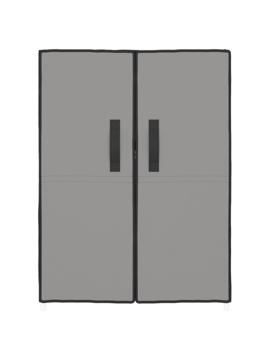 Botník šedý 60 x 28 x 90 cm textil