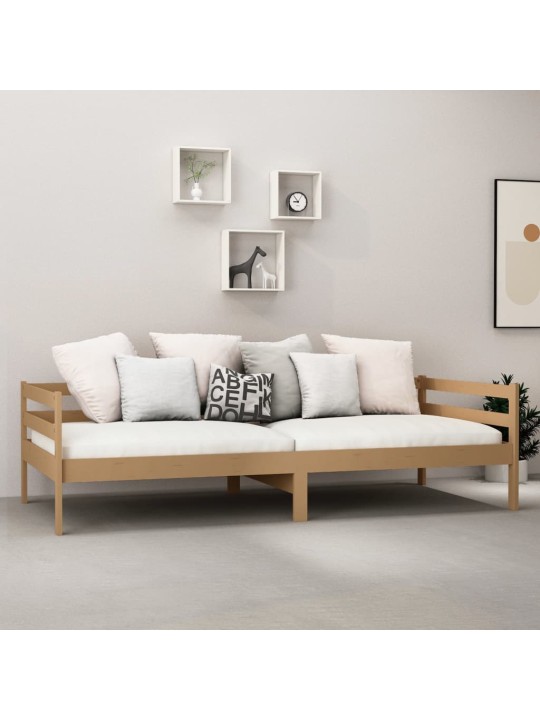 Válenda medově hnědá masivní borovice 90 x 200 cm