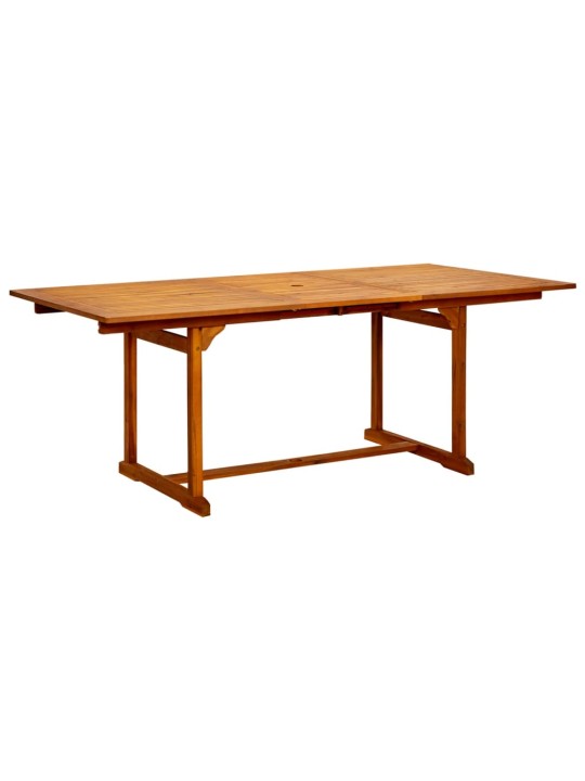 Zahradní jídelní stůl (150–200) x 100 x 75 cm masivní akácie