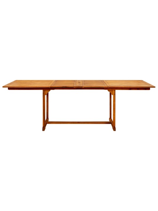 Zahradní jídelní stůl (160–240) x 100 x 75 cm masivní akácie