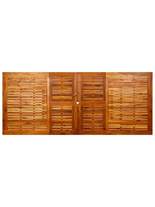 Zahradní jídelní stůl (160–240) x 100 x 75 cm masivní akácie