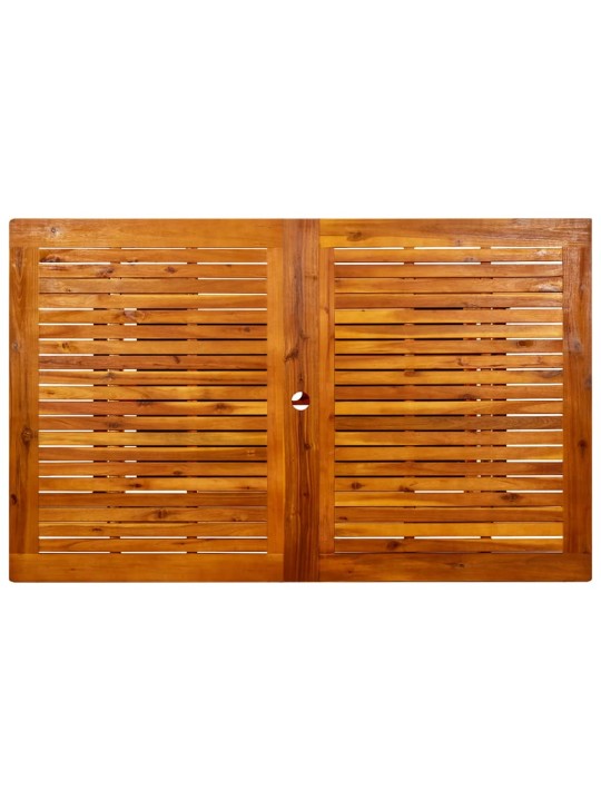 Zahradní jídelní stůl (160–240) x 100 x 75 cm masivní akácie