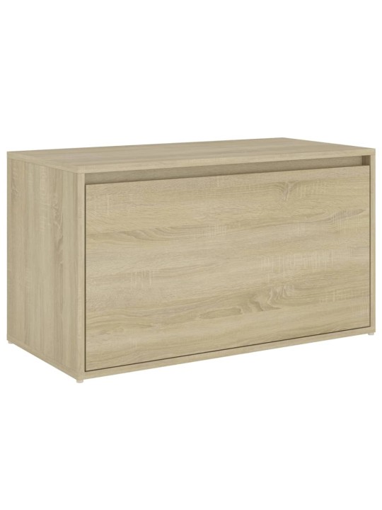 Lavice do předsíně 80 x 40 x 45 cm dub sonoma kompozitní dřevo