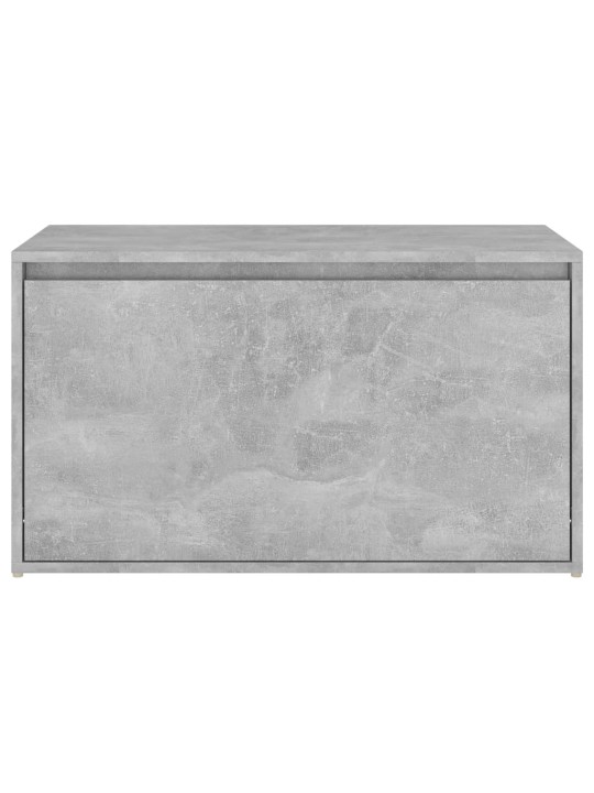 Lavice do předsíně 80x40x45 cm betonově šedá kompozitní dřevo