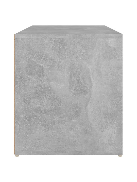Lavice do předsíně 80x40x45 cm betonově šedá kompozitní dřevo