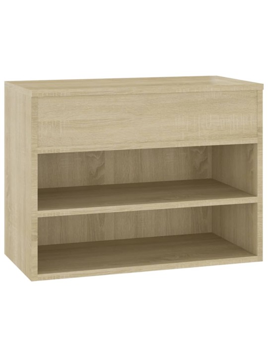 Lavice s botníkem dub sonoma 60 x 30 x 45 cm kompozitní dřevo