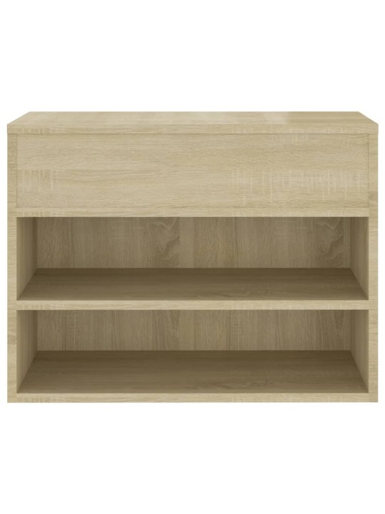 Lavice s botníkem dub sonoma 60 x 30 x 45 cm kompozitní dřevo