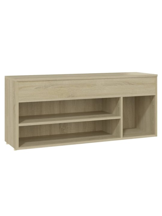 Lavice s botníkem dub sonoma 105 x 30 x 45 cm kompozitní dřevo
