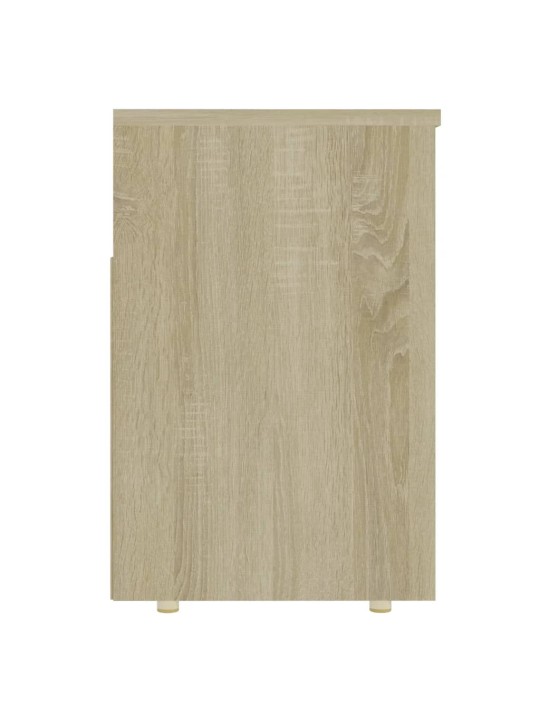 Lavice s botníkem dub sonoma 105 x 30 x 45 cm kompozitní dřevo