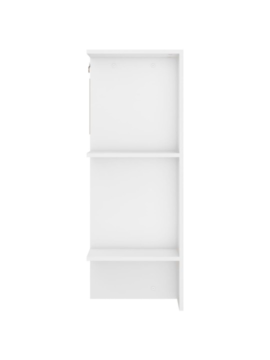 Skříň do předsíně bílá 97,5 x 37 x 99 cm kompozitní dřevo