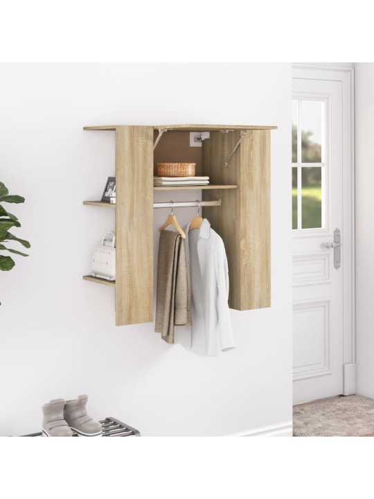Skříň do předsíně dub sonoma 97,5 x 37 x 99 cm kompozitní dřevo