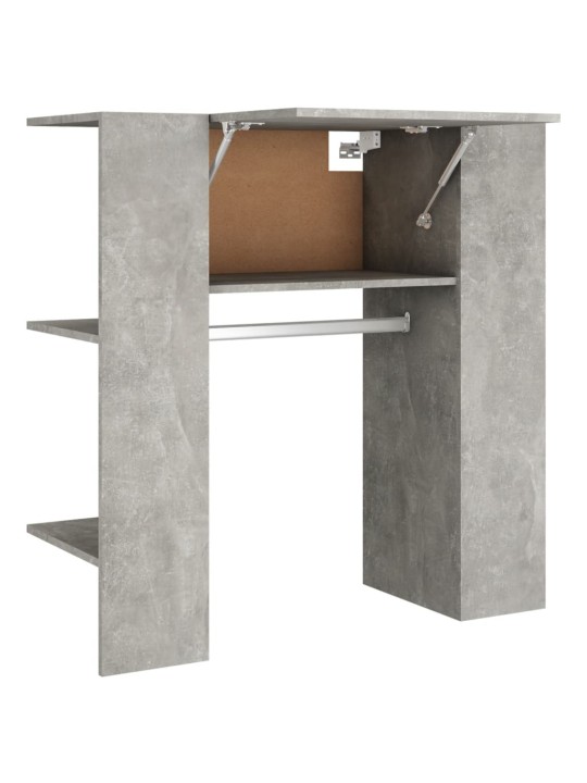 Skříň do předsíně betonově šedá 97,5x37x99 cm kompozitní dřevo