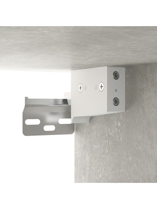 Skříň do předsíně betonově šedá 97,5x37x99 cm kompozitní dřevo