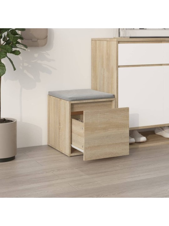 Úložný box se zásuvkou dub sonoma 40,5 x 40 x 40 cm kompozit