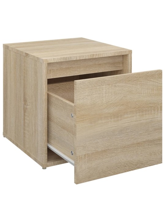 Úložný box se zásuvkou dub sonoma 40,5 x 40 x 40 cm kompozit