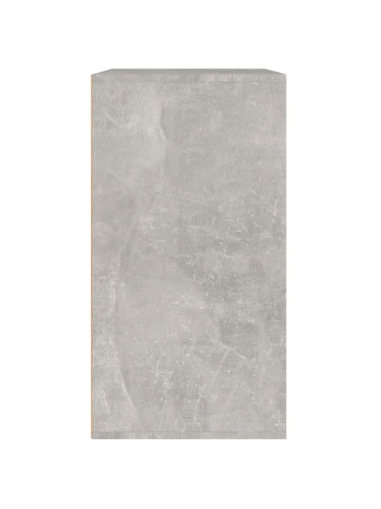 Kosmetická skříňka betonově šedá 80x40x75 cm kompozitní dřevo