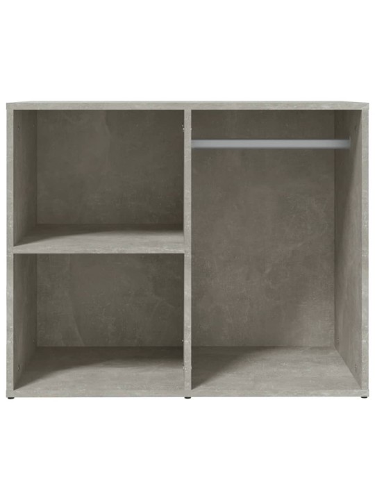 Toaletní skříňka betonově šedá 80 x 40 x 65 cm kompozitní dřevo