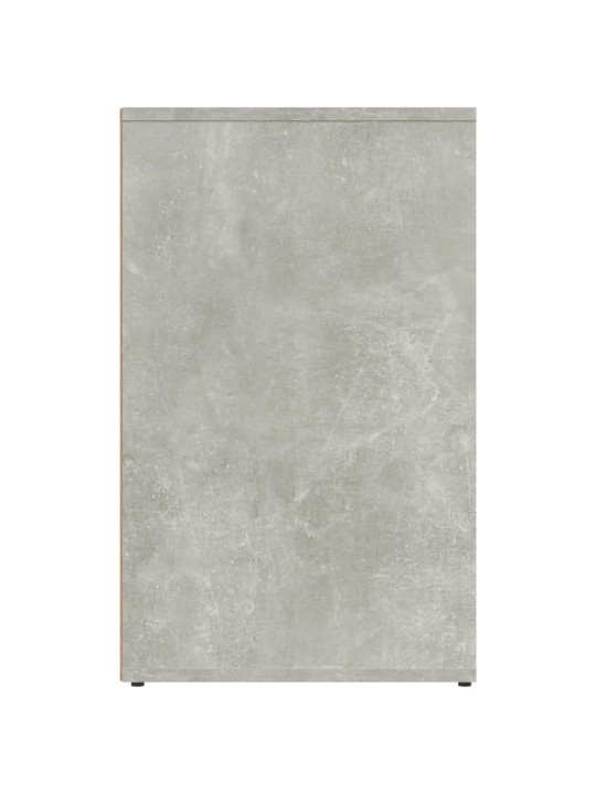 Toaletní skříňka betonově šedá 80 x 40 x 65 cm kompozitní dřevo