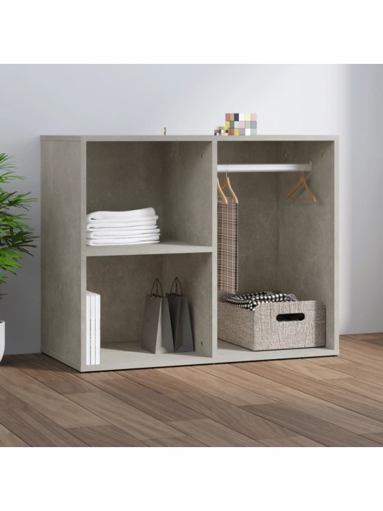 Toaletní skříňka betonově šedá 80 x 40 x 65 cm kompozitní dřevo