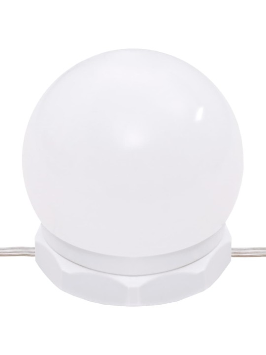 Zrcadlová skříňka s LED dub sonoma 90x31,5x62 cm