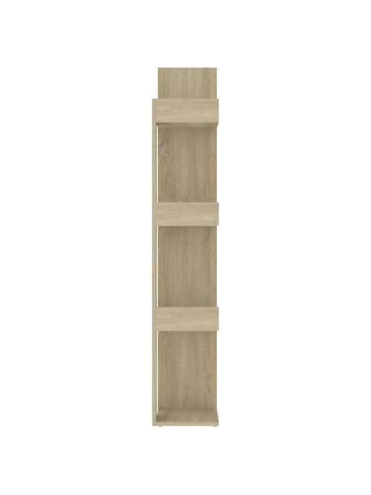 Knihovna dub sonoma 86 x 25,5 x 140 cm kompozitní dřevo