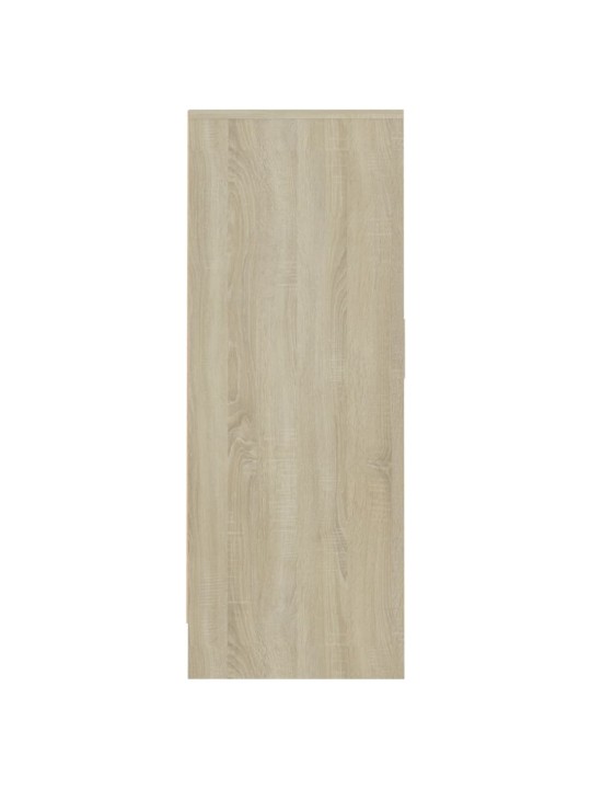 Botník dub sonoma 60 x 35 x 92 cm kompozitní dřevo