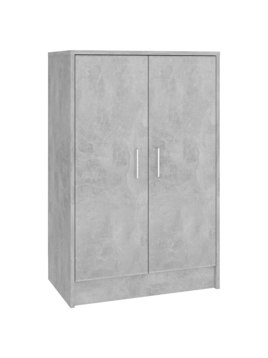 Botník betonově šedý 60 x 35 x 92 cm kompozitní dřevo