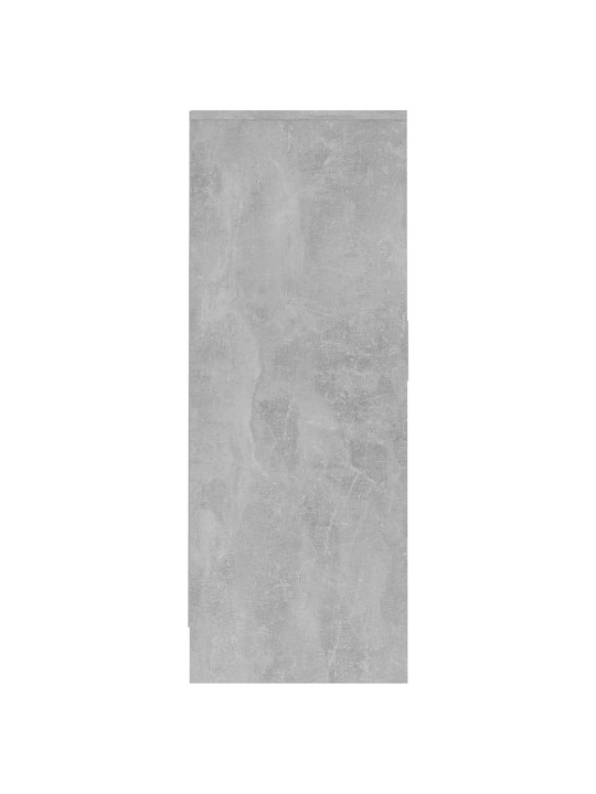 Botník betonově šedý 60 x 35 x 92 cm kompozitní dřevo