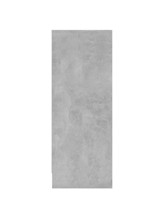 Botník betonově šedý 60 x 35 x 92 cm kompozitní dřevo